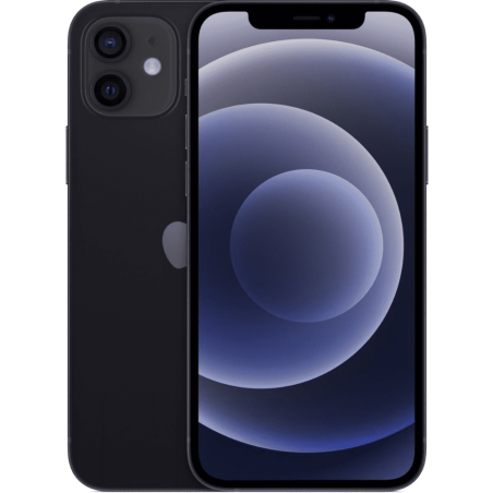 iPhone 12 64 Go Noir - Grade A avec boîte et accessoires — Reconditionné Garanti 12 mois · Smarty Paris